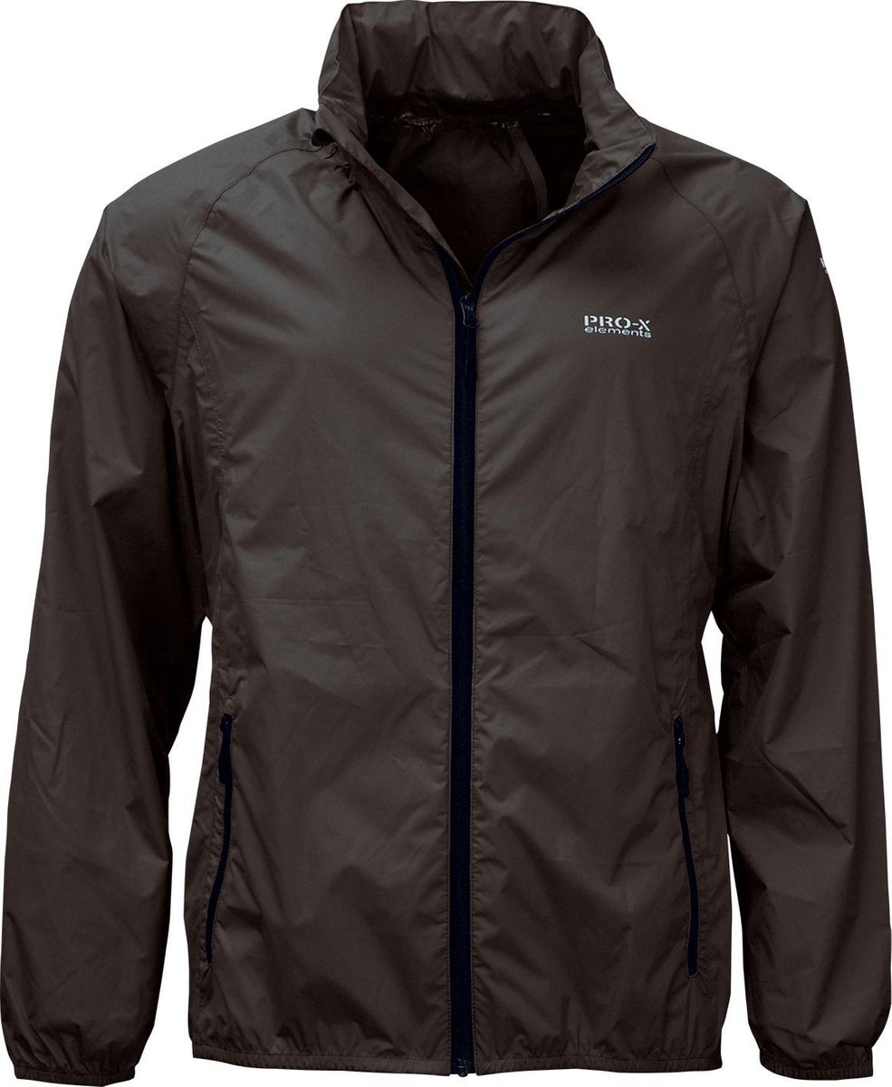 Pro X elements Packable- Unisex Regenjas - 10.000mm  waterdicht - 3000gr ademend -  Maat XS