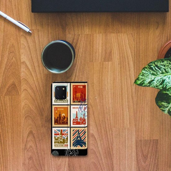 Coque de protection Samsung Galaxy Note 10 Lite Couverture de téléphone Design Stamps