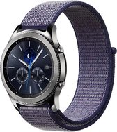 iMoshion Bandje Geschikt voor Samsung Gear S3 Frontier / Gear S3 Classic / Galaxy Watch (46mm) - iMoshion Nylon bandje - paars