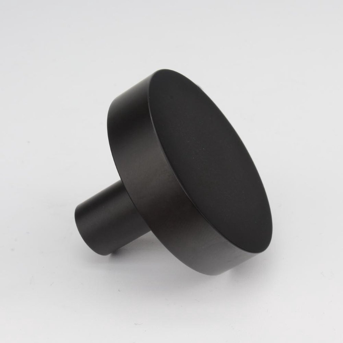 Deurknop Nicole - zwart - metaal - geschikt voor binnen - industrieel