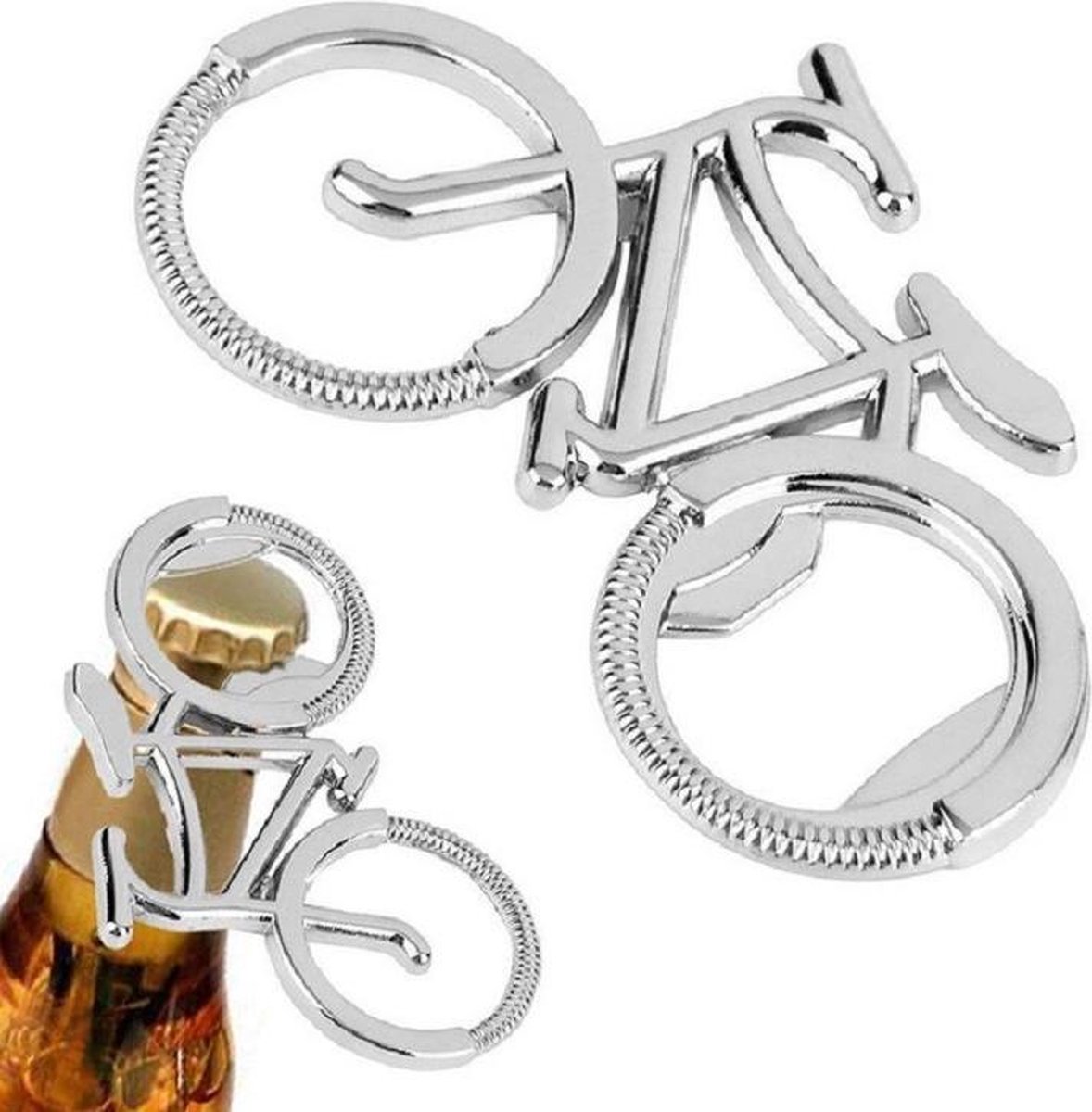 2 STKS Creatieve Metalen Sport Fiets Flesopener Klein Geschenk