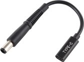 Let op type!! DP USB-C/type-C naar 7 4 x 0.6 mm voedings adapter oplader kabel voor Dell