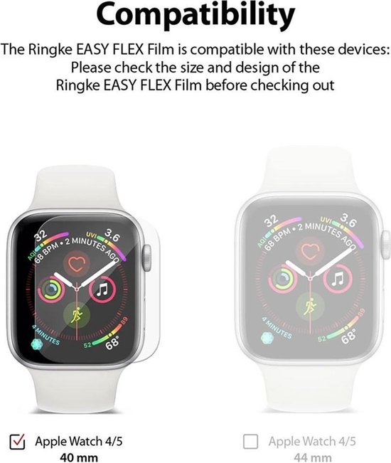 Apple Watch Ringke Easy Flex Ringke Easy Flex Screen Protector