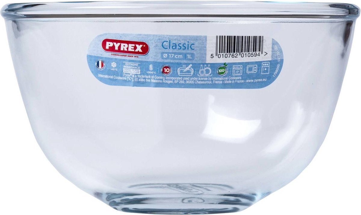 glazen kom 1l - pyrex - 179b0005040 — cadeau in Koken & Dineren - foto 5