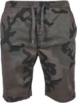 Urban Classics Korte broek -S- Camo Jogging Grijs