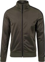 Urban Classics Trainings jacket -S- Basic Groen/Zwart