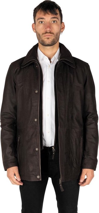 Leather Hype Veste en cuir Veste en Leather Hype hommes Taille de EU52