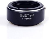 Adaptateur CY-EOS.R: Contax Yashica CY monture d' objectif - Canon EOS R Fixation de la caméra