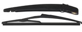 Ruitenwisserarm met ruitenwisser achterzijde Nissan Qashqai (J10) 2007-2014