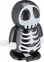 Verhaak Figuur Skelet Halloween 4 Cm Zwart/wit