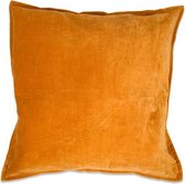 In The Mood Charme Kussen Fluweel 50 x 50 cm (18 kleuren) -  2 stuks - Amber