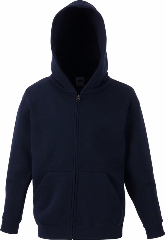 Fruit Of The Loom Unisex Kinderen Hooded Sweatshirt - Classic Pull-Over Capuchontrui