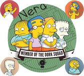 The Simpsons Dork Squad Stickers (Multi-color)