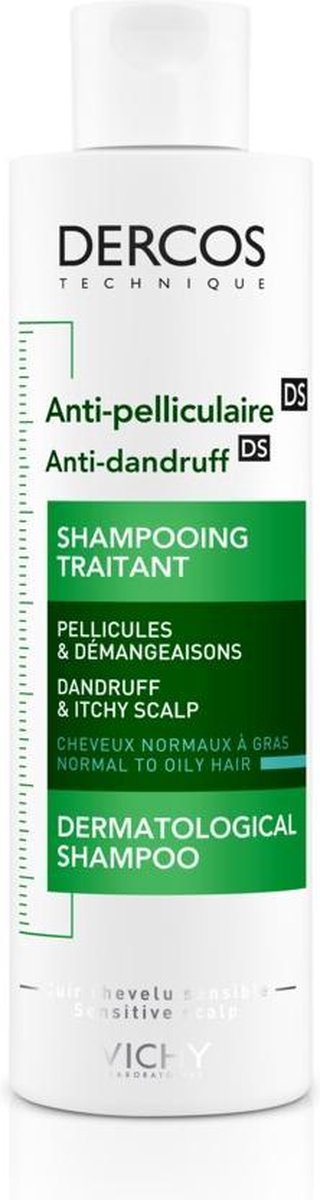 Vichy Dercos Anti-roos Shampoo voor normaal tot vet haar - 200ml