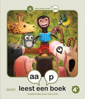 Samenleesboek voor kleuters 0 -   aap leest een boek