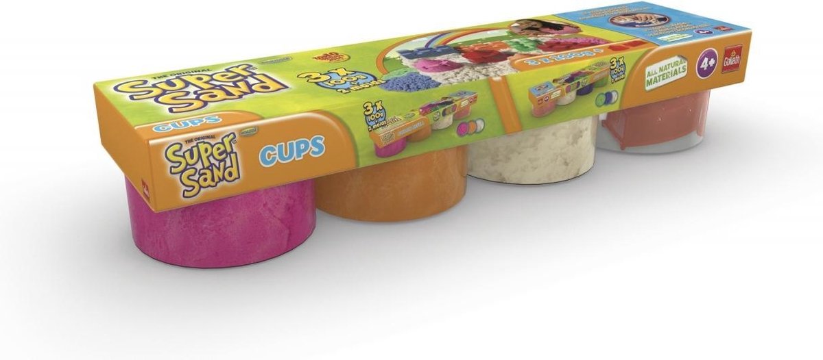Goliath Super Sand Cups Oranje En Roze
