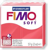 Fimo Soft boetseerklei 56 g Flamingo