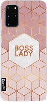 Casetastic Samsung Galaxy S20 Plus 4G/5G Hoesje - Softcover Hoesje met Design - Boss Lady Print