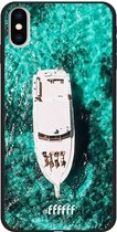 iPhone Xs Max Hoesje TPU Case - Yacht Life #ffffff