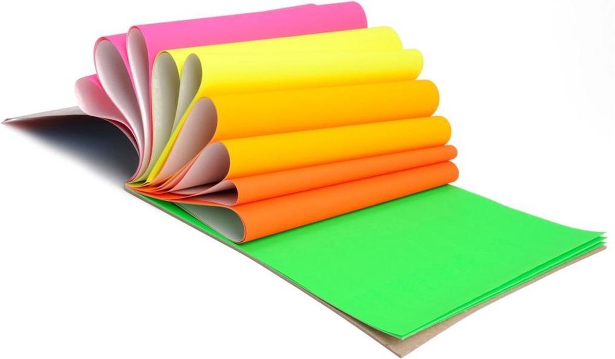 50 x gekleurd papier – 220 g/m² – knutselpapier en