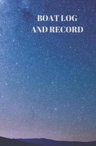 Boat Log and Record