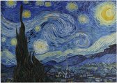 De sterrennacht, Vincent van Gogh - Foto op Forex - 80 x 60 cm