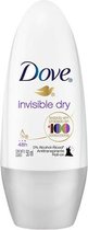 Roll-on Deodorant Invisible Anti-stains 48h Dove (50 Ml)