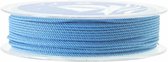 Twisted Nylon Koord (1 mm) Water Blue (15 Meter)