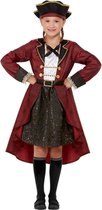 Piraten kostuum Bourgondisch Meisje - Maat M
