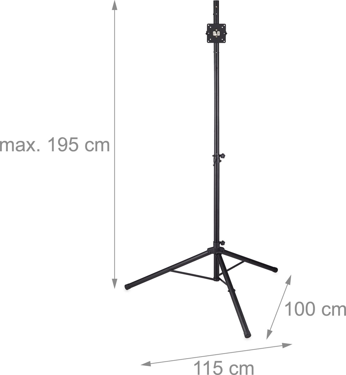 KOTO Heavy Duty Dart Stand - Dart Stand - Y compris l'assemblage pour les  Cibles - Trépied