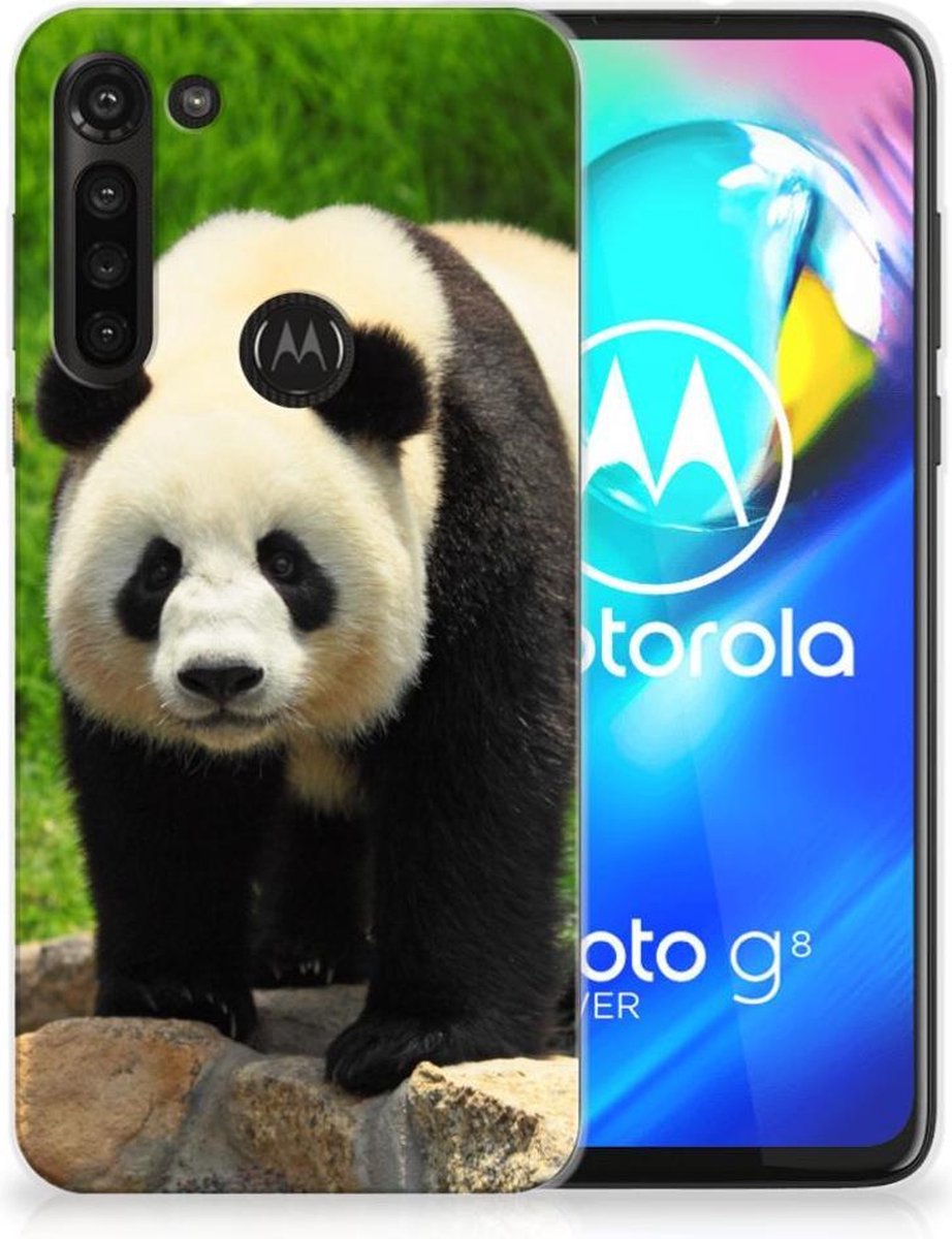 Motorola Moto G8 Power TPU Hoesje Panda