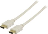 Valueline High Speed HDMI-kabel met ethernet HDMI-connector - HDMI-connector 5,00 m wit