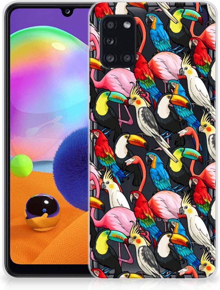 Samsung Galaxy A31 TPU Hoesje Birds