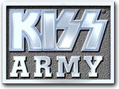 Kiss - Army Block Pin - Zilverkleurig