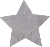 Zacht en wasbaar kinderkamer vloerkleed Luna - Star - 86x86 cm