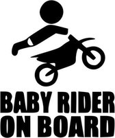Baby Rider on board (zwart)