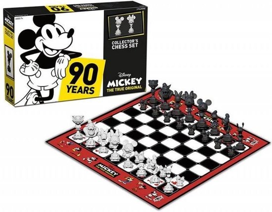 Thumbnail van een extra afbeelding van het spel Asmodee Mickey The True Original Chess Set - EN