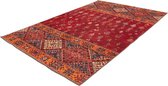 Kayoom Faye 75 x 150 cm Vloerkleed Multi 200 Rood