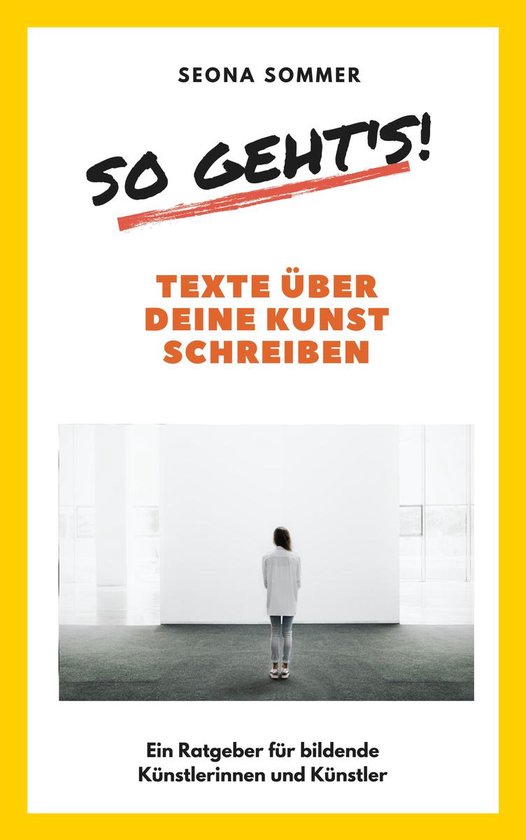 So geht's! Texte über deine Kunst schreiben - cover