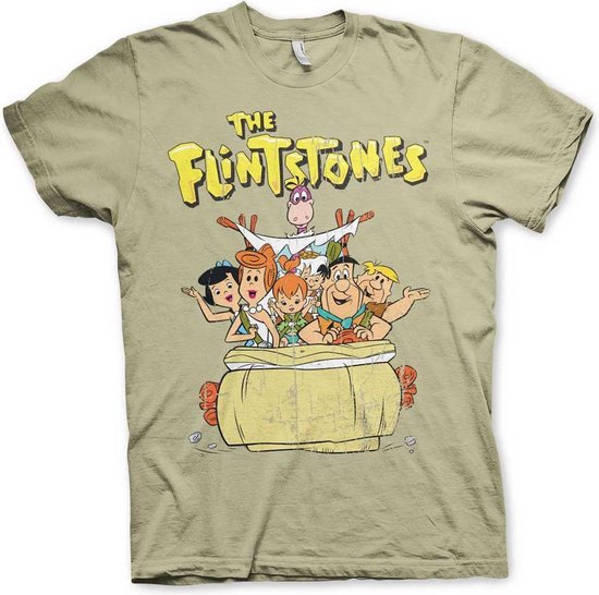 The Flintstones ferro da stiro per t-shirt + altri tessuti chiari e The Flintstones ferro da stiro per t-shirt + altri tessuti chiari e