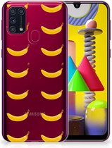 Coque pour Samsung Galaxy M31 Souple Housse Banane