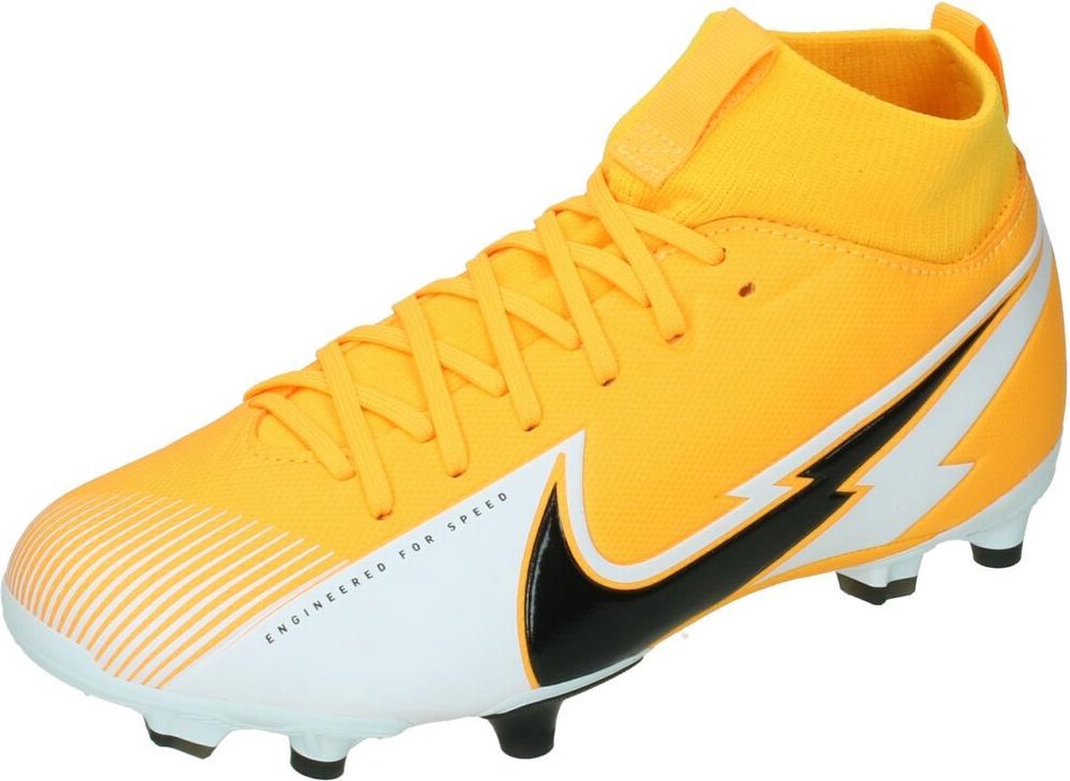 Nike Superfly 7 Academy FG/MG voetbalschoenen jongens oranje/wit - Nike