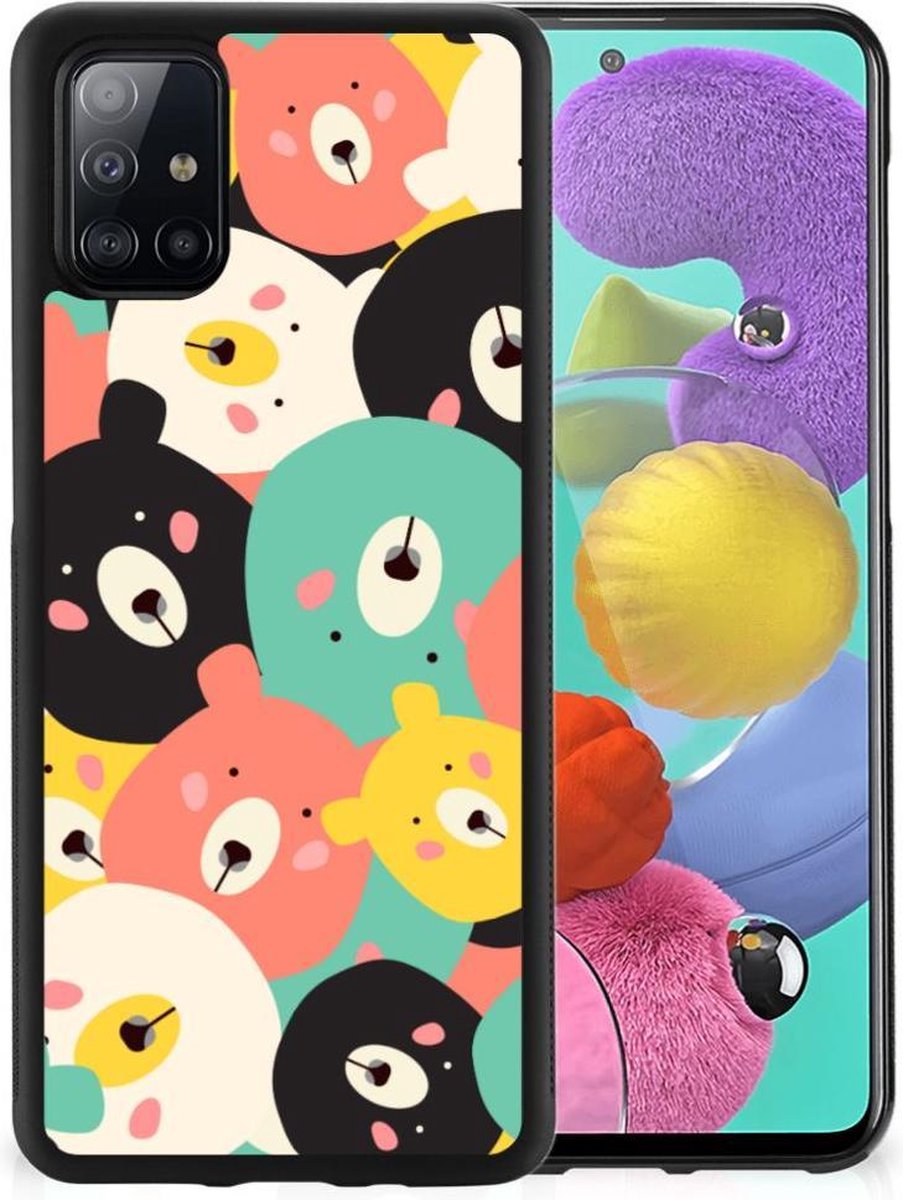 Samsung Galaxy A51 Bumper Hoesje Bears