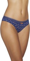 Mini Slip Ysabelle Mora | 2-pak | Fantasie katoen | L