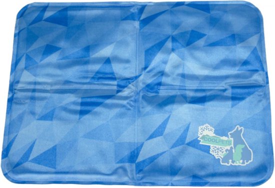 Coolpets - Cool Dog Koelmat 24/7 - 90x60 cm - L - Blauw
