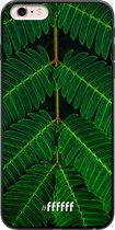 iPhone 6s Plus Hoesje TPU Case - Symmetric Plants #ffffff