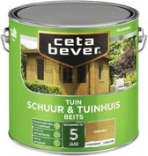 CetaBever Schuur & Tuinhuis Beits - Zijdeglans - Grenen - 2,5 liter