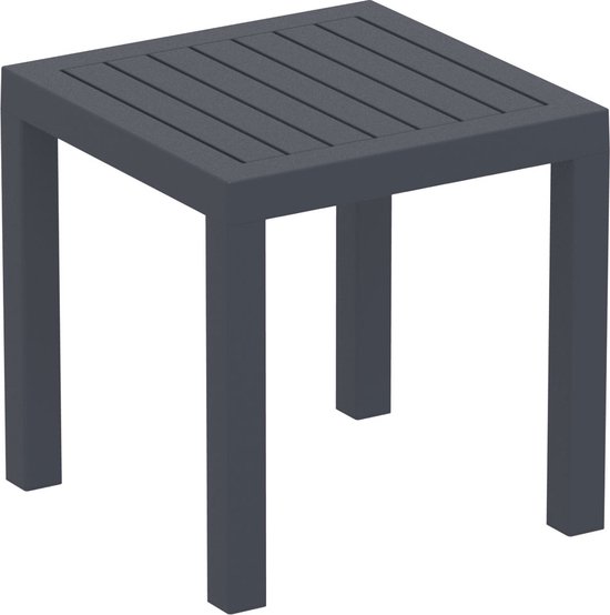 Clp Ocean - Table d'appoint - Plastique - gris foncé