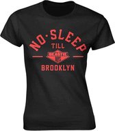 Beastie Boys Dames Tshirt -XL- No Sleep Till Brooklyn Zwart
