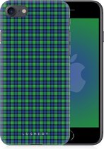 Lushery Hard Case voor iPhone 8 - Touch of Tartan